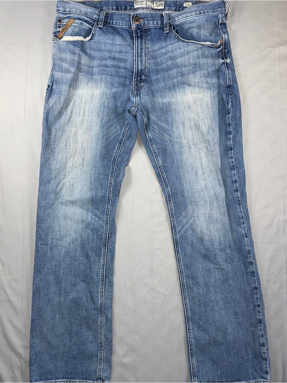 Ariat M4 Sawyer Legacy Relaxed Straight Leg Stackable Jeans 36x32